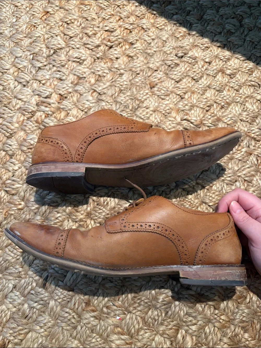 Florsheim Marino Cap Toe Oxford — Saddle Tan
